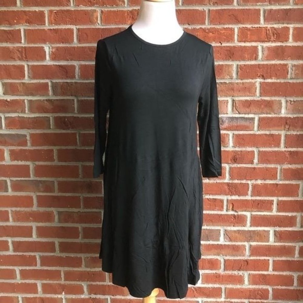 Lightweight Jersey Knit Dress Tunic 3/4‎ Sleeve